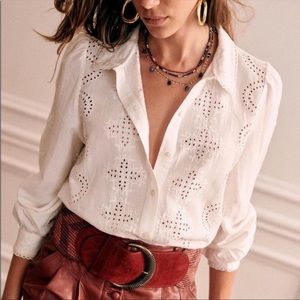 Sezane Ponnie blouse EUC